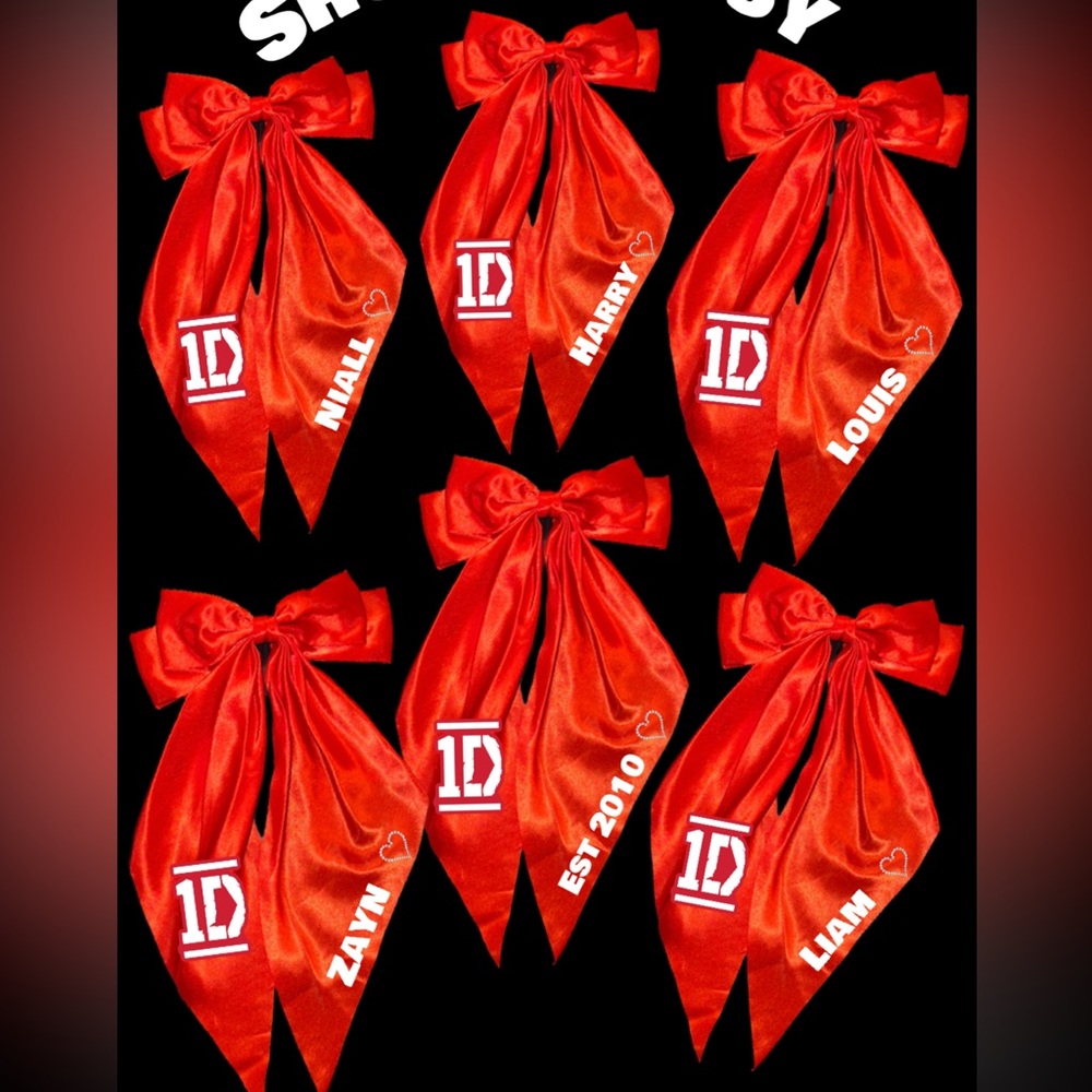 One Direction Hair Bow